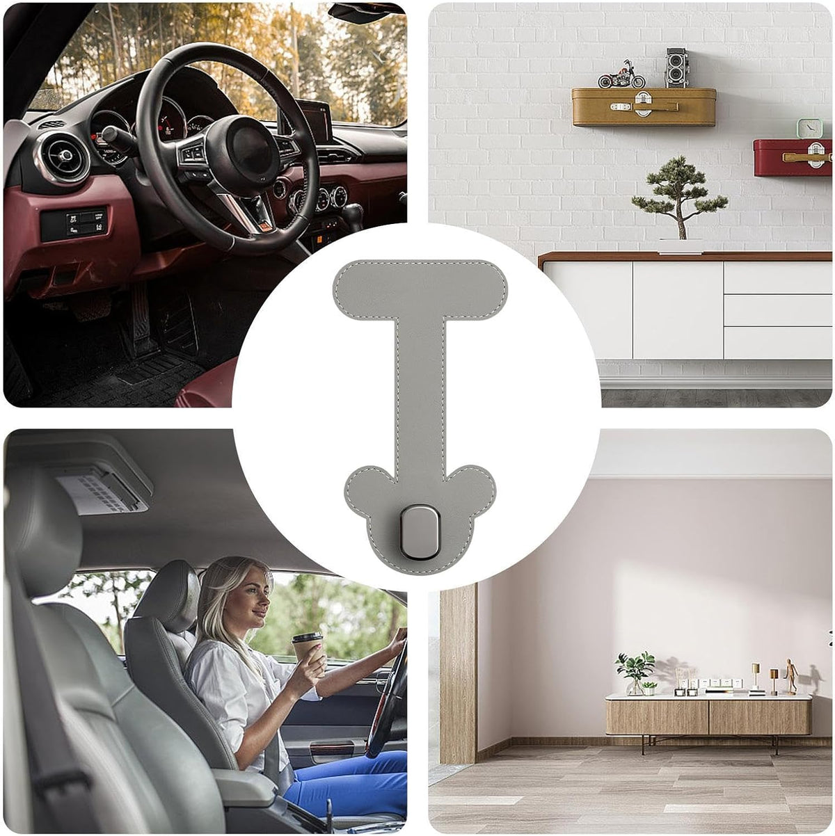 Car Storage Hook Vehicle Interior Storage Organizer
