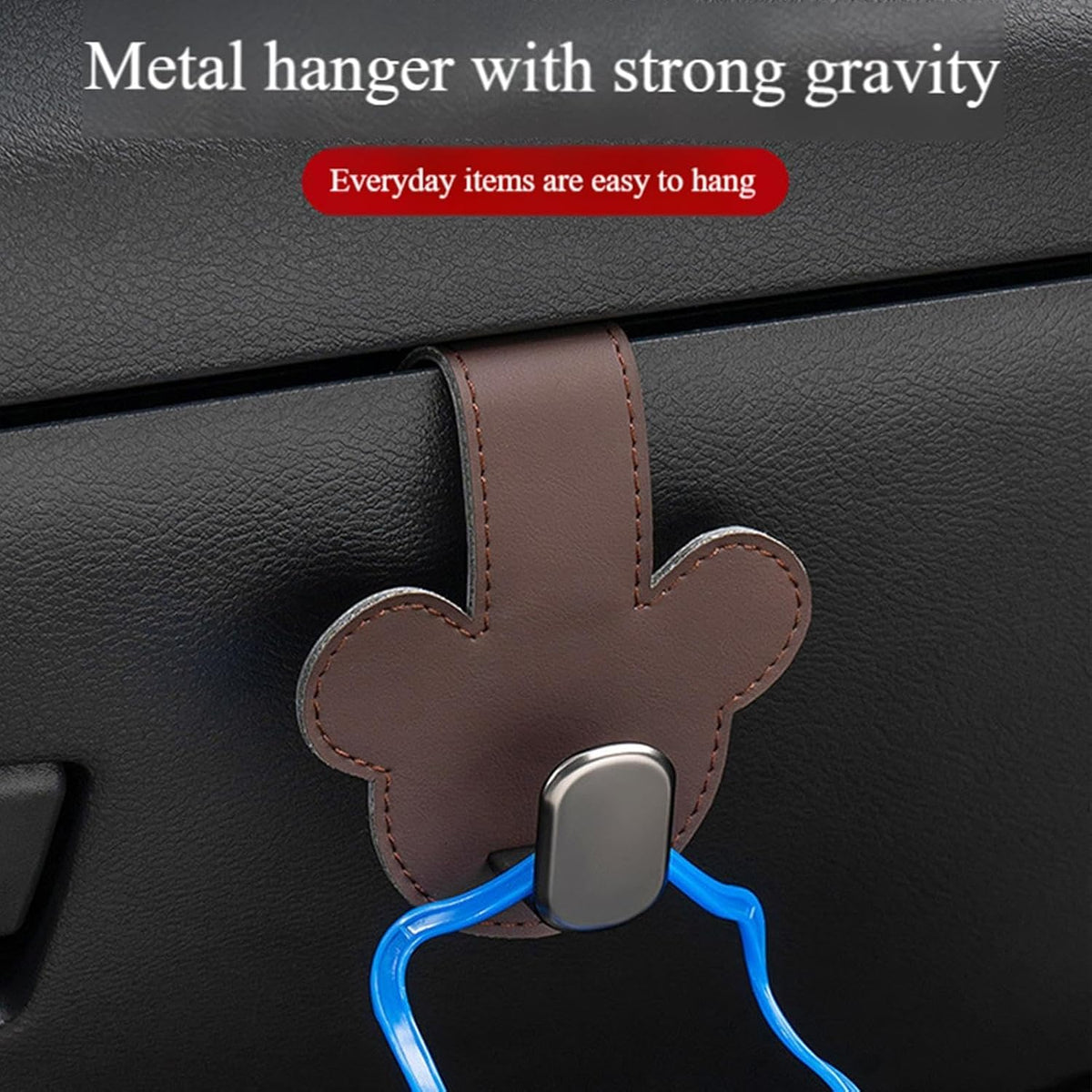 Car Storage Hook Vehicle Interior Storage Organizer USB Cable Organizer