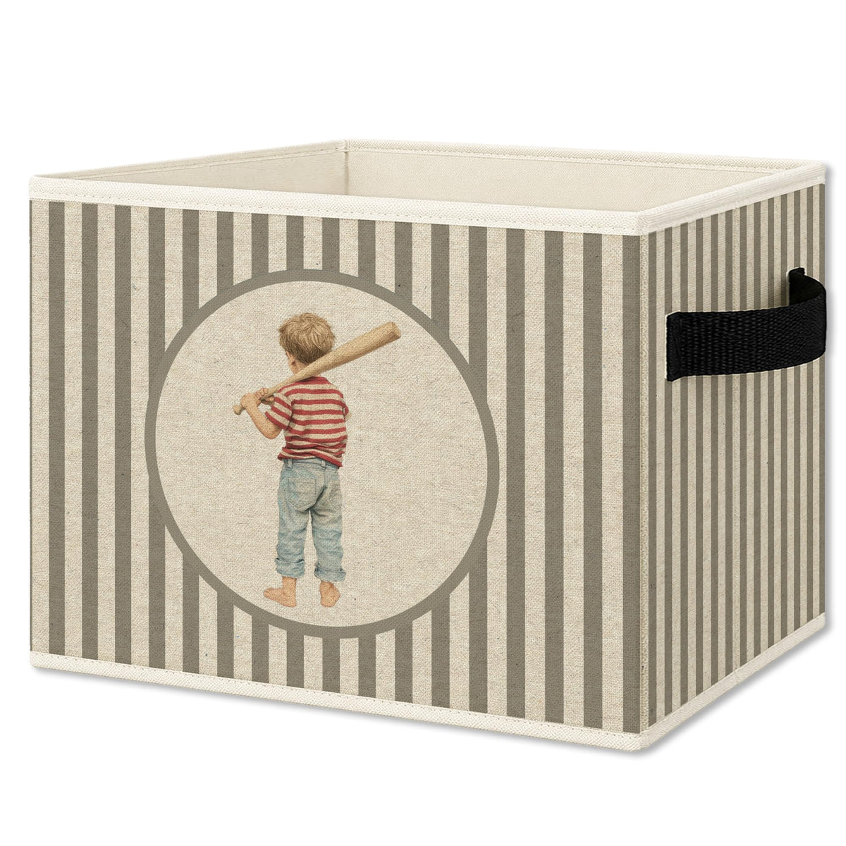 Race Car Bear Nursery Storage Bins Box Collapsible Basket