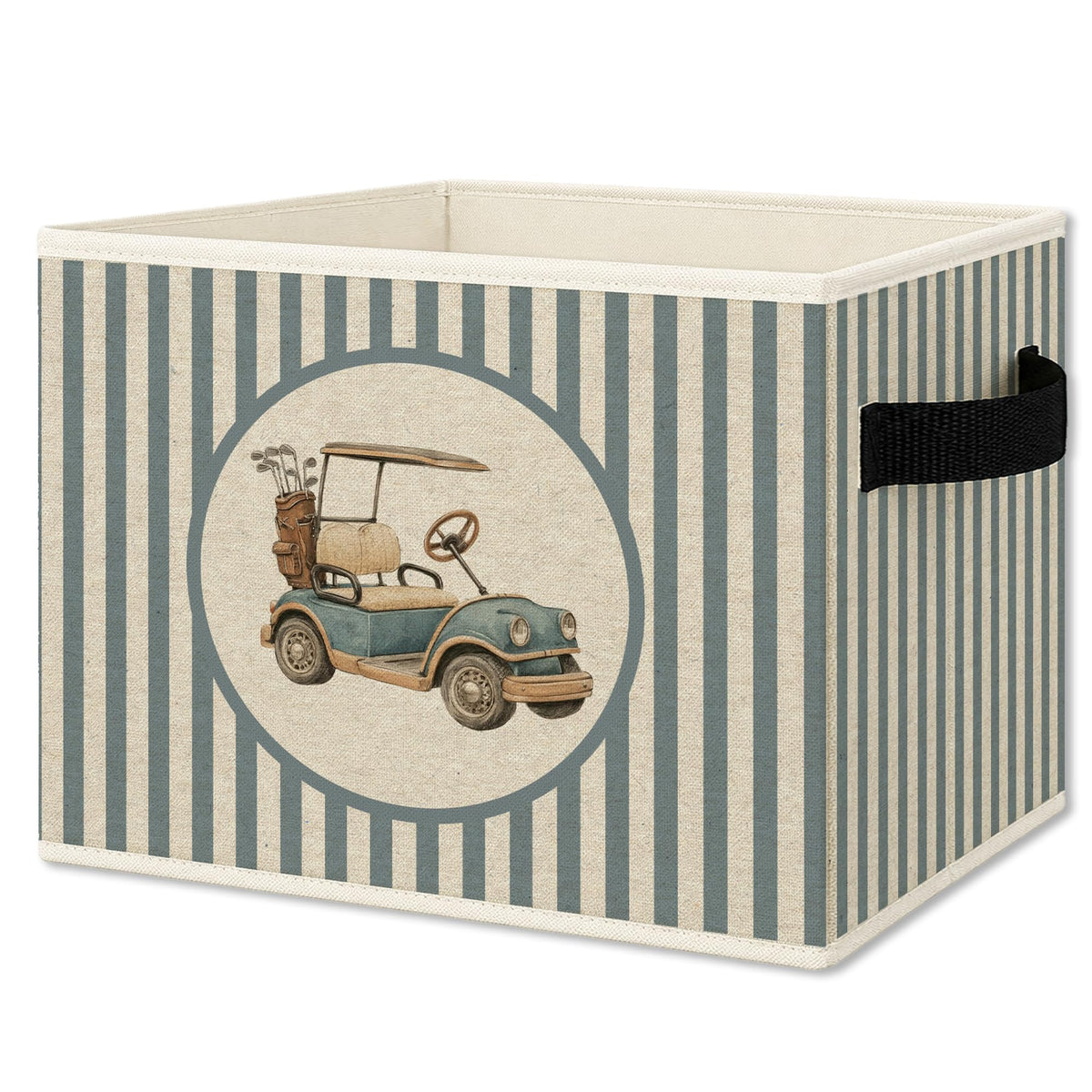 Race Car Bear Nursery Storage Bins Box Collapsible Basket