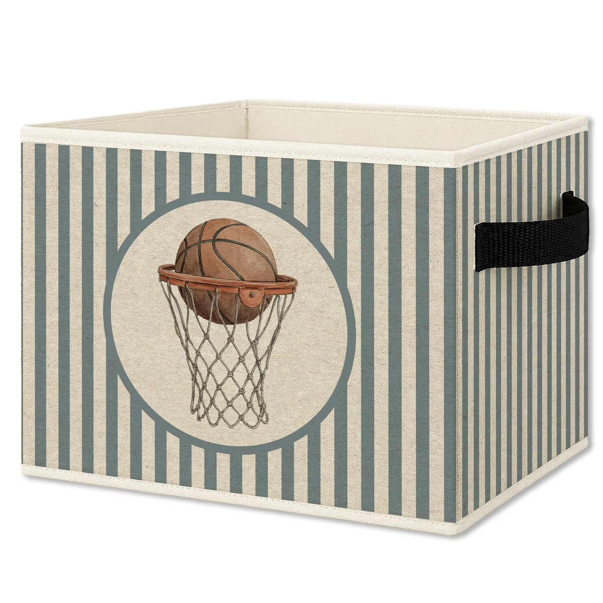 Race Car Bear Nursery Storage Bins Box Collapsible Basket