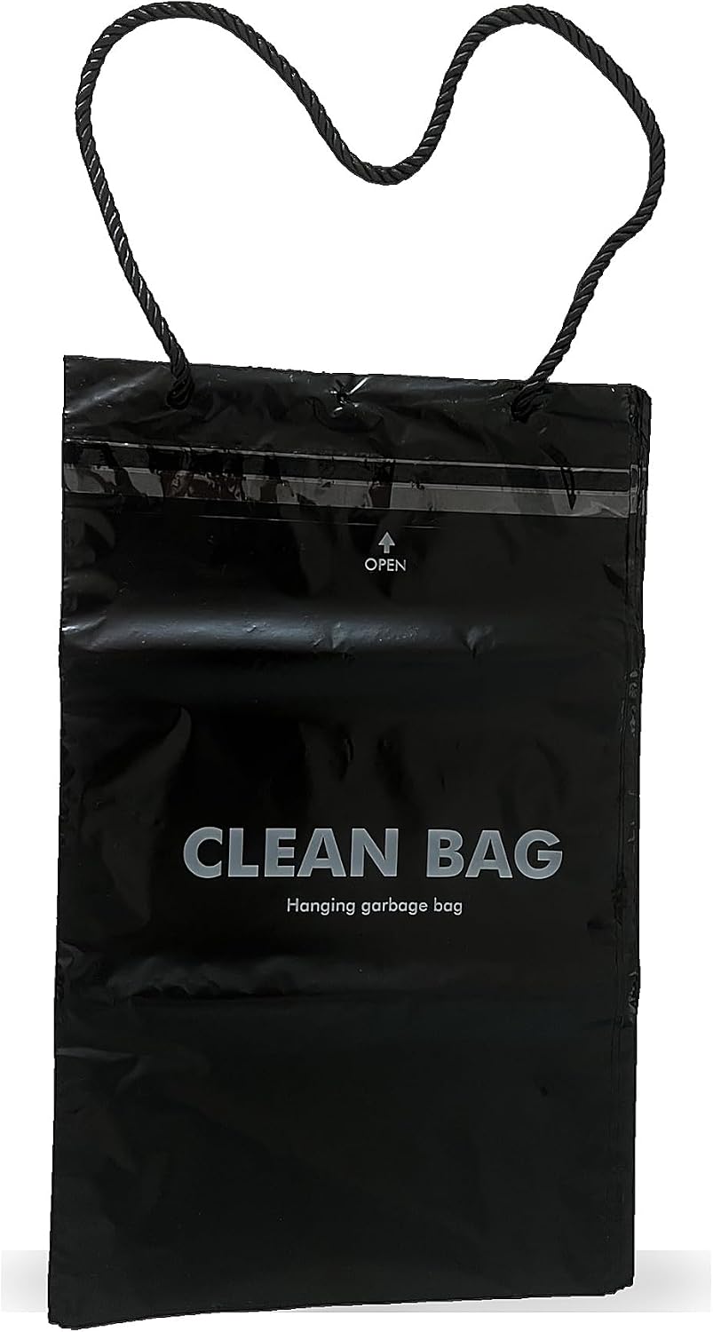 Disposable Car Trash Bags, Leakproof with Odor Seal, 50 Pack