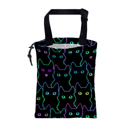 Car Garbage Bag Watercolor Colorful Butterflies Hanging Canvas Car Trash Bag Waterproof Drawstring Car Back Seat Organizer for Car Back Front Seat Console with Adjustable Buckle
