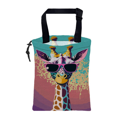 Car Garbage Bag Watercolor Colorful Butterflies Hanging Canvas Car Trash Bag Waterproof Drawstring Car Back Seat Organizer for Car Back Front Seat Console with Adjustable Buckle