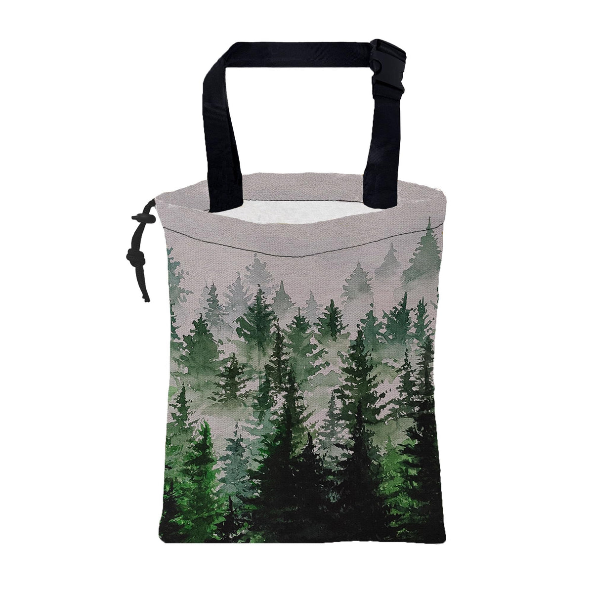 Car Garbage Bag Watercolor Colorful Butterflies Hanging Canvas Car Trash Bag Waterproof Drawstring Car Back Seat Organizer for Car Back Front Seat Console with Adjustable Buckle