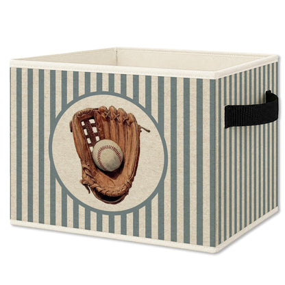 Race Car Bear Nursery Storage Bins Box Collapsible Basket