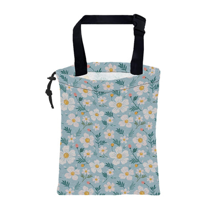 Car Garbage Bag Watercolor Colorful Butterflies Hanging Canvas Car Trash Bag Waterproof Drawstring Car Back Seat Organizer for Car Back Front Seat Console with Adjustable Buckle